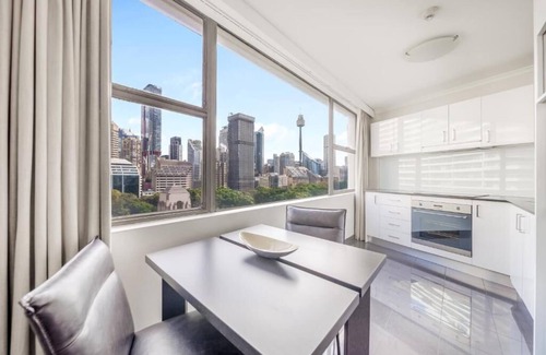 Woolloomooloo Apartamento | Chic 1 Bedroom Apartment at College Street, Sydney CBD