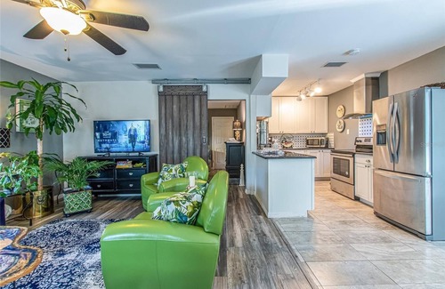 Dunedin Apartamento | Chic 1-bedroom apartment with AC, WiFi in awesome Dunedin