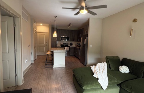 Northeast Houston Apartamento | Chic 1-bedroom apartment with fitness room and AC in vibrant Houston