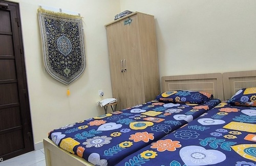 Qudaibiya Casa | Chic 1-bedroom apartment in cool Manama with WiFi, AC