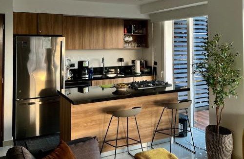 Zona hotelera del norte Apartamento | Chic 1BR 1BA Zoho Skies condo with rooftop pool stunning views