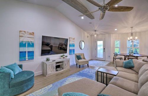 Cocoa Beach Casa | Chic Cocoa Beach Oasis with Pool - Steps to Shore!