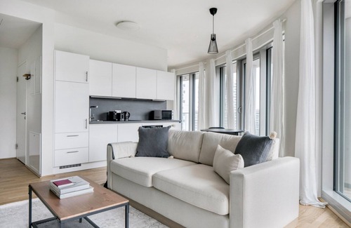 Favoriten Apartamento | Chic Favoriten 1BR w/ Gym & Lounge, walk to Hauptbahnhof, by Blueground
