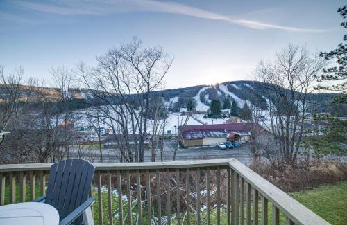 Blodgett Mills Casa | Chic Greek Peak Ski Resort Townhome with Balconies!
