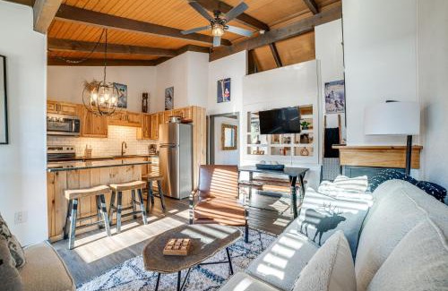 Blodgett Mills Casa | Chic Greek Peak Ski Resort Townhome with Balconies!