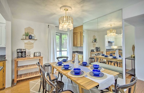 Granbury Casa | Chic Lakefront Granbury Getaway w/ Private Dock!