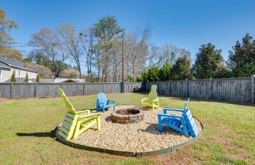 Marietta Casa | Chic Marietta Getaway with Fire Pit and Grill!