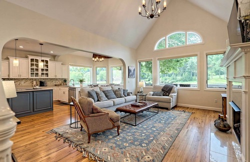 Sky Valley Casa | Chic Sky Valley Resort Home on Golf Course!