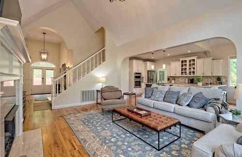 Sky Valley Casa | Chic Sky Valley Resort Home on Golf Course!