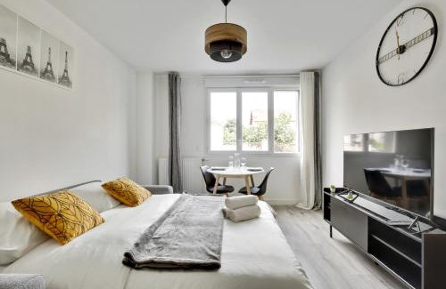 Bezons Apartamento | Chic studio near Paris - La Defense