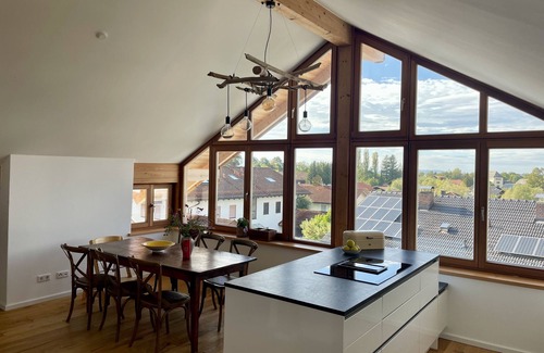 Chieming Apartamento | Chiemsee Living Ferienwohnung Traumblick
