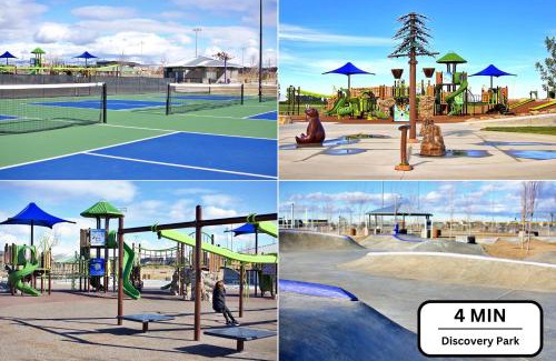 Meridian Casa | Chill & Grill Firepit, Bbq, 70 Tv, Near Topgolf