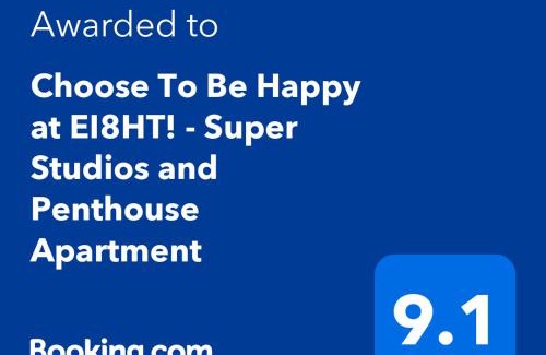 Saint Andrew Apartamento | Choose To Be Happy at EI8HT! - Super Studios and Penthouse Apartment