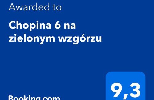 Jedlina-Zdroj Apartamento | Chopina 6 na zielonym wzgórzu