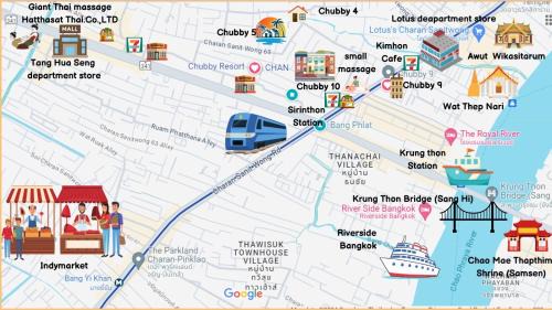 Bang Phlat Apartamento | Chubby 5 Room 5
