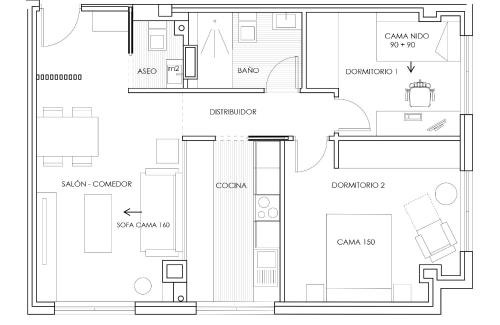 Burgos Apartamento | Cid Campeador I - Apartamentos Burgos Deluxe