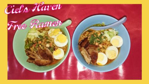 Cardona Apartamento | Ciel's Haven Free Ramen or silog meal