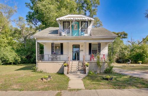 Lincoln Heights Casa | Cincinnati Home Rental with Balcony and Fire Pit!