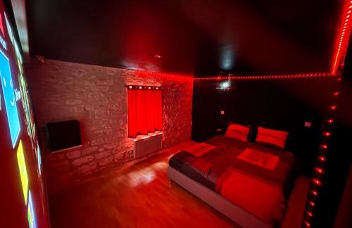 Vincelles Apartamento | Cinema room - Proche Auxerre