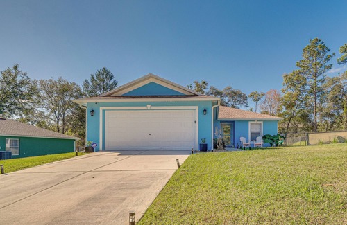 Citrus Springs Cabaña | Citrus Springs Retreat w/ Grill & Screened Porch!