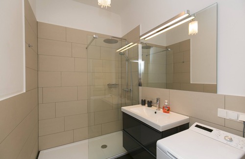 Brigittenau Apartamento | Apartamento en la ciudad con aire acondicionado de 81m2 con vista al campo