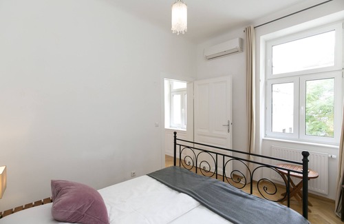 Brigittenau Apartamento | Apartamento en la ciudad con aire acondicionado de 81m2 con vista al campo