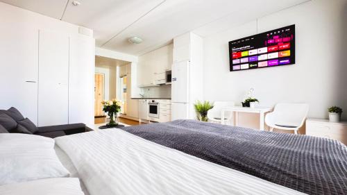 Oulu Apartamento | City center brand new studio, parking
