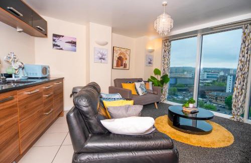 Bradford Apartamento | City Center, Free WiFi for Contractor, Family