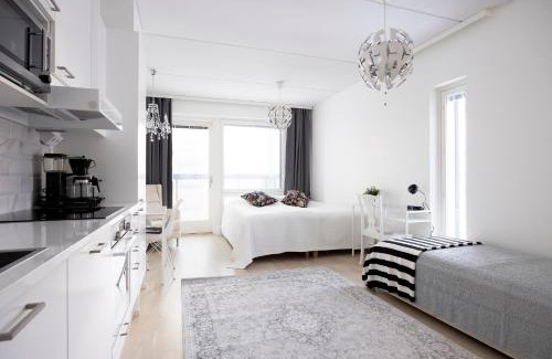 Etelainen District Apartamento | City Island Studio Apartment, 4 beds, street parking, 3km to Helsinki city center, bus stop 200m