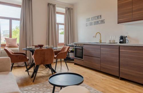 Sankt Polten Apartamento | City Lounge Appartement am Hauptbahnhof