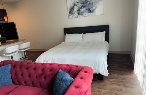 Acipco-Finley Apartamento | City View Studio Pool Gym Walk to UAB