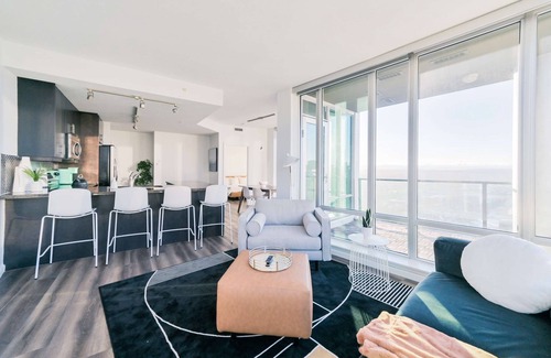 Victoria Park Apartamento | City View | Stylish Condo | 2 King Beds + Ensuites