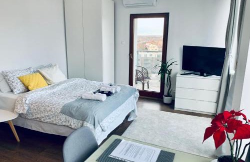 Bronowice Apartamento | City view Wellness Apartment swim&steam&relax