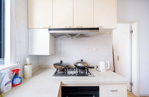 Downtown Shanghai Apartamento | CityHome-4BRs 2Baths People's Square