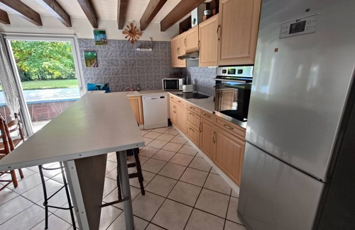 Saint-Paul-en-Born Casa | CLASSEE 3 ETOILES - swimming pool - jacuzzi 14 people 8 ha estate, lake and sea