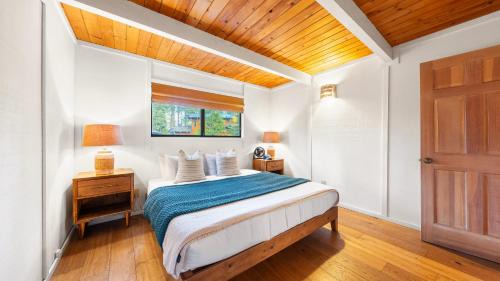 Lake Forest Casa | Classic A-Frame Cabin w Hot Tub Deck Easy Access Near Ski Lake Summit Haven by AvantStay
