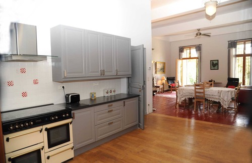 Limoux Apartamento | Classic France Double:AC, BBQ, fresh&clean, garden