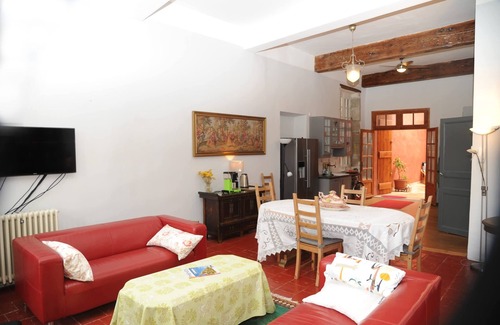 Limoux Apartamento | Classic France Double:AC, BBQ, fresh&clean, garden