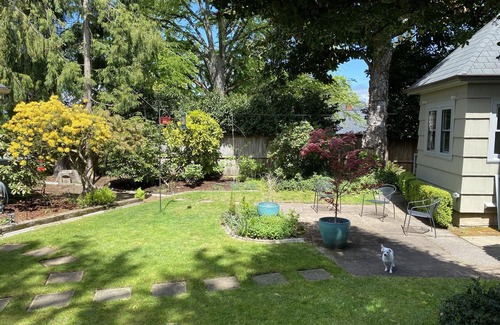 College Hill Casa | Classic home on College Hill with five beds, private yard, hot tub, and grill.