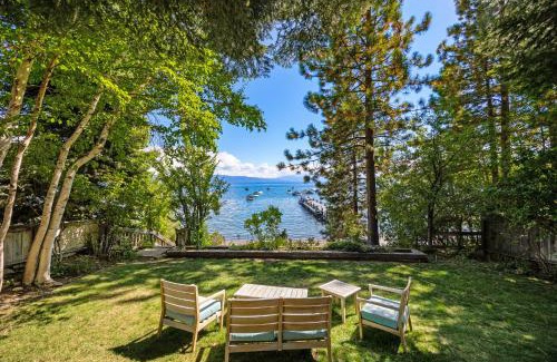 Tahoe City Casa | Classic Lakefront Tahoe Cabin, Dog Friendly, Halfway Between Northstar and Palisades!