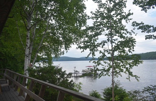 Embden Cabina | Classic Maine Lakefront Camp Overlooking Embden Pond