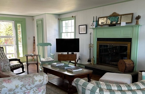 East Chop Casa | Hermosa 5 Dormitorio East Chop Inicio vistas a Nantucket Sound