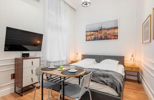 Nepszinhaz negyed Apartamento | Classical mini studio with a modern touch!