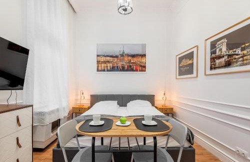 Nepszinhaz negyed Apartamento | Classical mini studio with a modern touch!