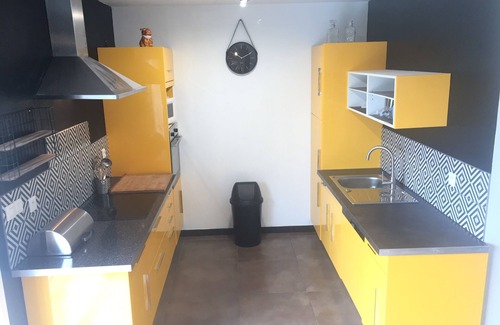 Angoulins Casa | Casa clasificada 3 * para 6pers, 3 dormitorios con jardín a 700m del mar.
