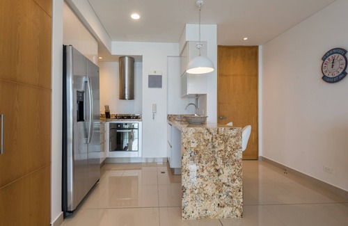 Bocagrande Apartamento | Classy 1 Bedroom Pool & Gym near Downtown