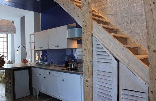 Foncine-le-Haut Apartamento | Apartamento de diseño limpio, espíritu de la naturaleza