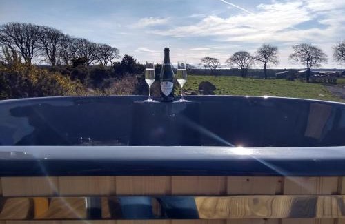 Dalry Casa | Cleeves Cabins Ailsa Luxury Lodge with hot tub