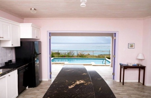 Ocean City Villa | Villa Lila al borde del acantilado en el Océano Atlántico