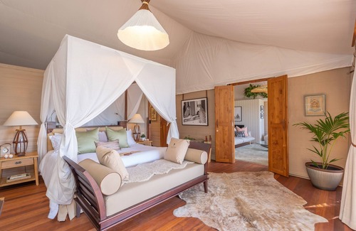 Mangawhai Heads Cabina | Clifftops - luxury tented lodge, sweeping views & beach, 90 mins from Auckland